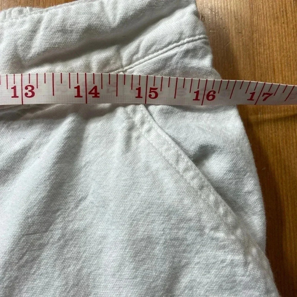 Womens High Rise Wide Leg %100  cotton Pants Size XL - Picture 3 of 9